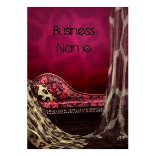 Profile Card Business Interior Design Business Card Templates (front side)