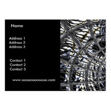 Profile Card Business Silver Weave Black Business Card Templates