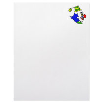 Profile Clown Head Letterhead Template