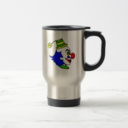 Profile Clown Head Mugs