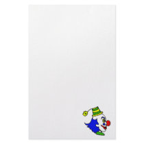 Profile Clown Head Custom Stationery