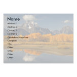 profile or business card, oxbow bend