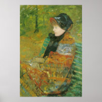 Profile Portrait of Lydia Cassatt, Mary Cassatt Print