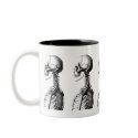 profile skeleton, profile skeleton, profile ske... mugs by ferdjax profile skeleton, profile skeleton, profile ske... mugs