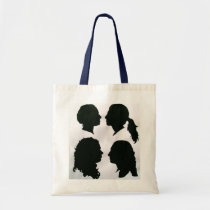 Profile Tote bags