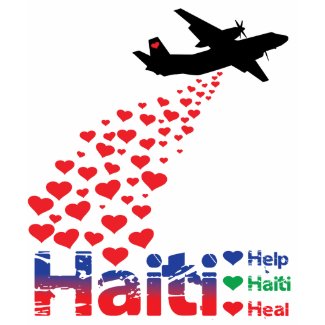 Profit to Unicef - Haiti Air Drop - Destroyed shirt