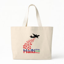 Profit to Unicef - Haiti Air Drop - Tote Canvas Bags