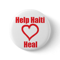 Profit to Unicef - Help Haiti Heal Pin