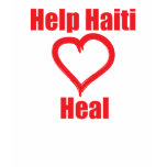 Profit to Unicef - Help Haiti Heal Shirts