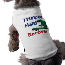 Profit to Unicef - I Helped Haiti Pet T-shirt