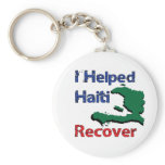 Profit to Unicef - I Helped Haiti keychains