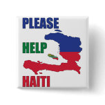 Profit to Unicef - Please Help Haiti buttons