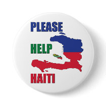 Profit to Unicef - Please Help Haiti Pinback Button