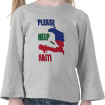 Profit to Unicef - Please Help Haiti t-shirts