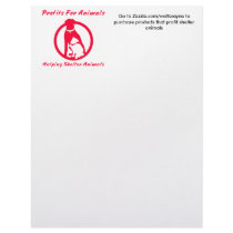 Profits For Animals Letterhead
