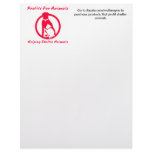 Profits For Animals Letterhead