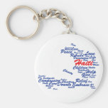 Profits to Unicef - Haiti Tag Map Key Chain