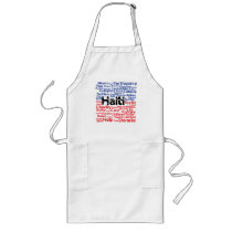 Profits to Unicef - Haiti Tags Aprons
