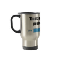 profound thinking takes time coffee mug