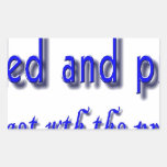 program_zazzle.jpg rectangular stickers