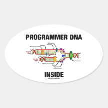 Programmer DNA Inside (DNA Replication) Sticker