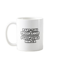 Programmer / Ninja mugs by Programmer_Shirts Programmer / Ninja mugs