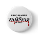Programmer Vampire by Night buttons by poorrichards Programmer Vampire by Night buttons