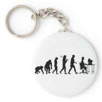Programmers business analysts secretaries gear key chain