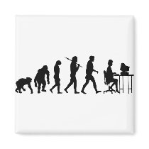 Programmers business analysts secretaries gear refrigerator magnets