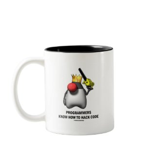 Programmers Know How To Hack Code (Open Source) mug