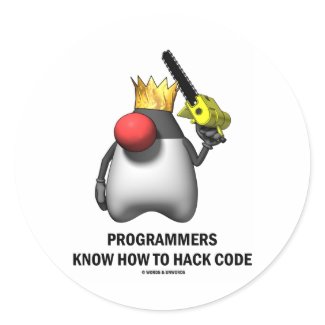 Programmers Know How To Hack Code (Open Source) sticker