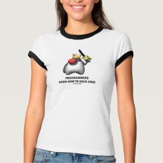 Programmers Know How To Hack Code (Open Source) shirt