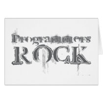 Programmers Rock cards by busybrain Programmers Rock cards