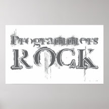 Programmers Rock Print