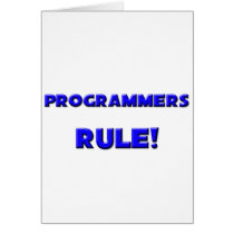 Programmers Rule! cards by professions Programmers Rule! cards