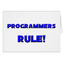 Programmers Rule! cards by professions Programmers Rule! cards