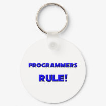 Programmers Rule! keychains