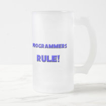Programmers Rule! mugs by professions Programmers Rule! mugs