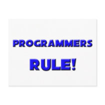 Programmers Rule! postcards