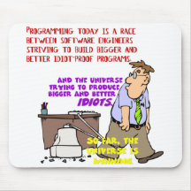 Programmers versus the Universe (1) Mouse Pads