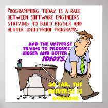 Programmers versus the Universe (1) Print