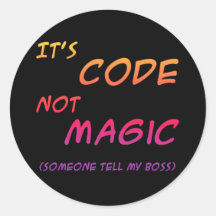 Programming Humor Sticker