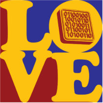 Programming Love photo sculptures