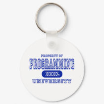 Programming University keychains