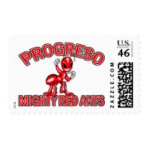 Progreso Mighty Red Ants Postage