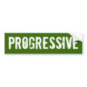 Progressive Bumper Sticker bumper stickers
