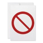 ProhibitionSign2_Vector_Clipart prohibition not Custom Announcement