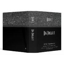 Project Book - gray line binders by Woodswalker Project Book - gray line binders