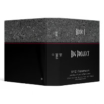 Project Book - red line binders by Woodswalker Project Book - red line binders