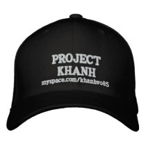 PROJECT KHANH, myspace.com/khanhvo85 - Customized embroidered hats